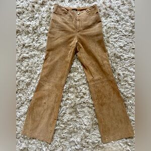 Y2K Mossimo Suede Pants